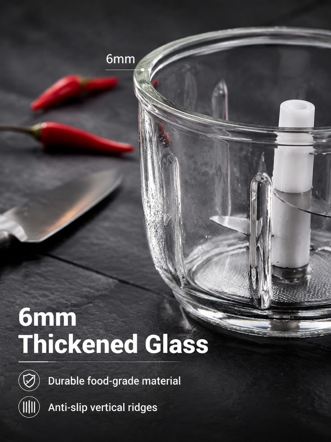 Compact Electric Kitchen Chopper
