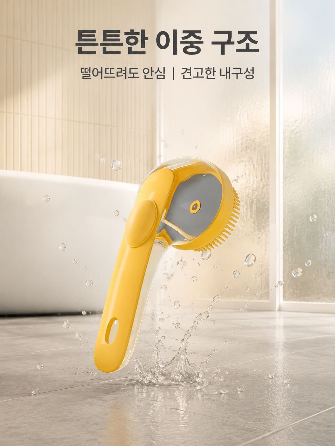 다기능 샴푸 액상 청소 브러시