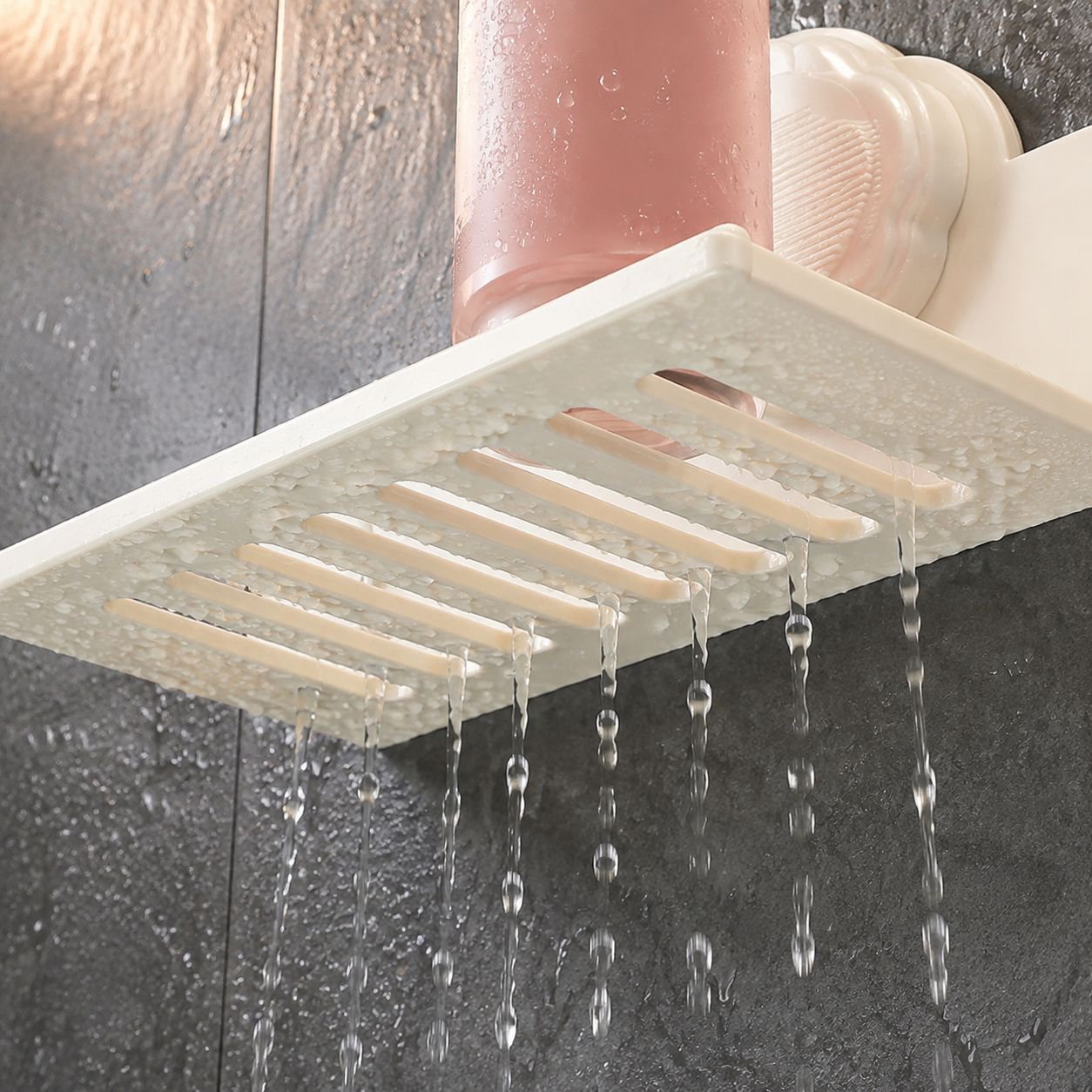 Estante multifuncional para grifo de cocina y baño