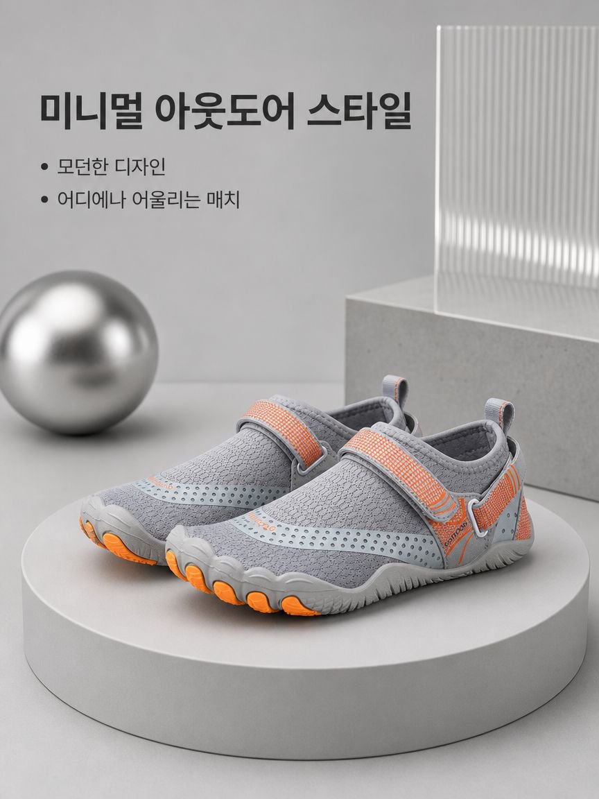 빠른 건조 미끄럼 방지 아웃도어 워터슈즈
