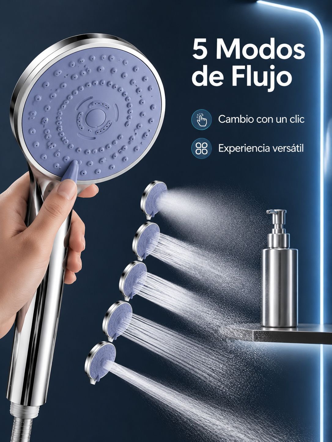 Cabezal de ducha de alta presión
