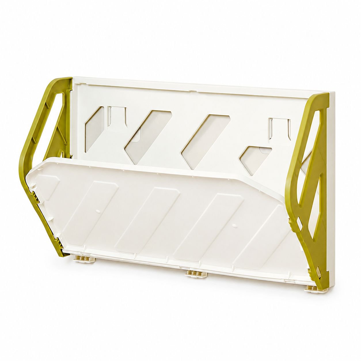 Wall-Mounted No-Drill Shoe Rack for Door, Home Entryway & Bathroom Slipper Storage