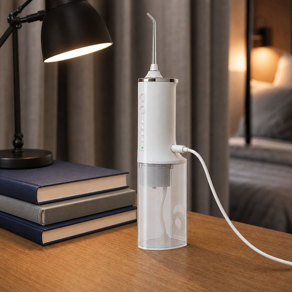 Portable Water Flosser with multiple nozzles