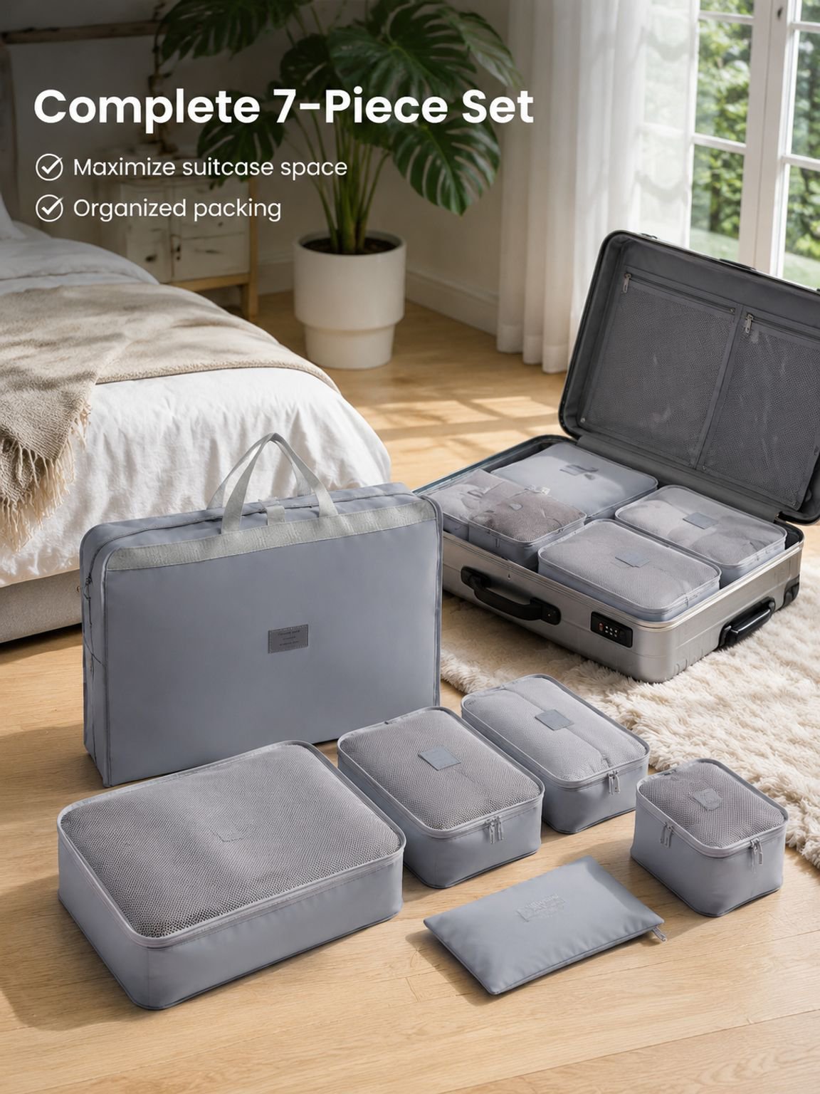 7-in-1 multifunctional travel storage bag
