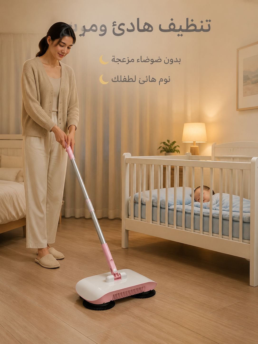 ماكينة الكنس والمسح اليدوية الالمانية