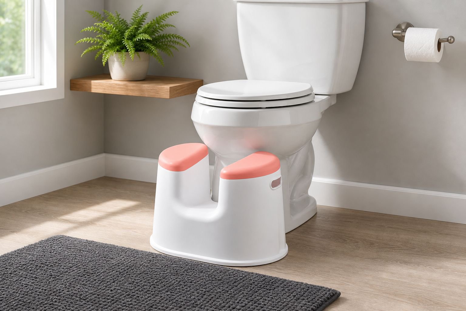 Safe and ergonomic bath stool for maternity care