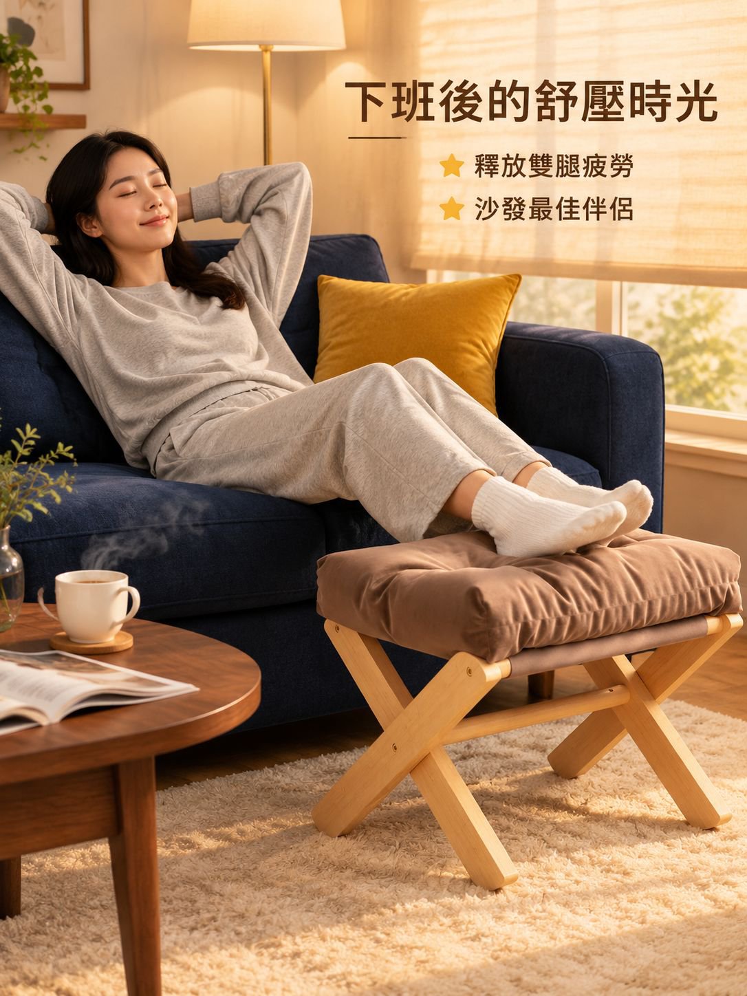 沙發實木矮凳茶几凳