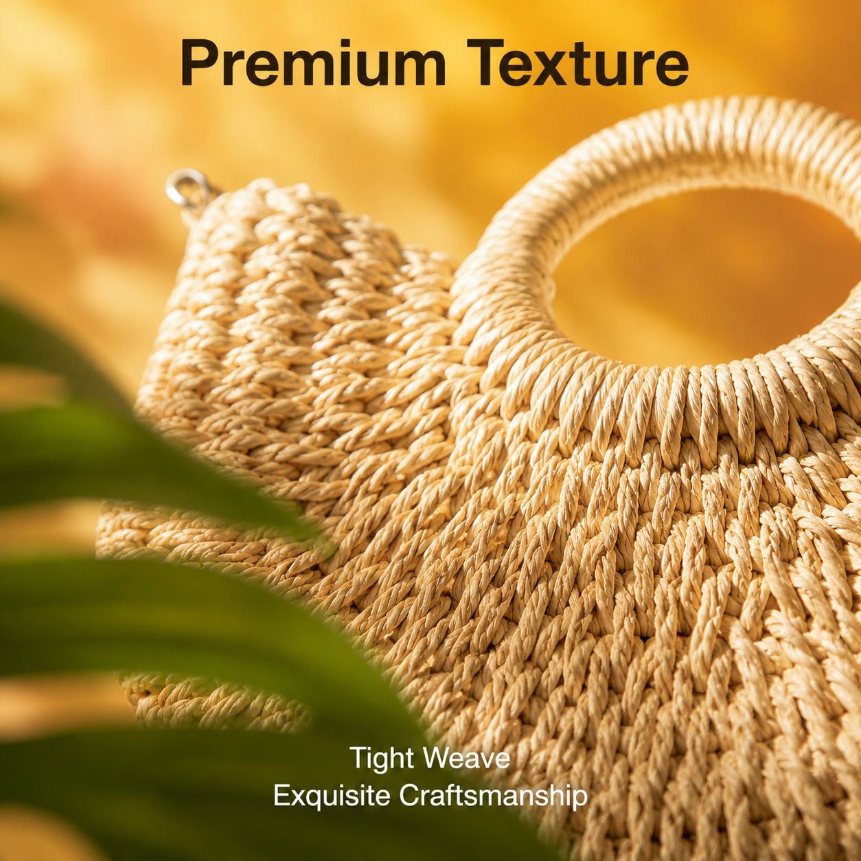 Classic Style Knitted Tote, Easy to Match Any Outfit