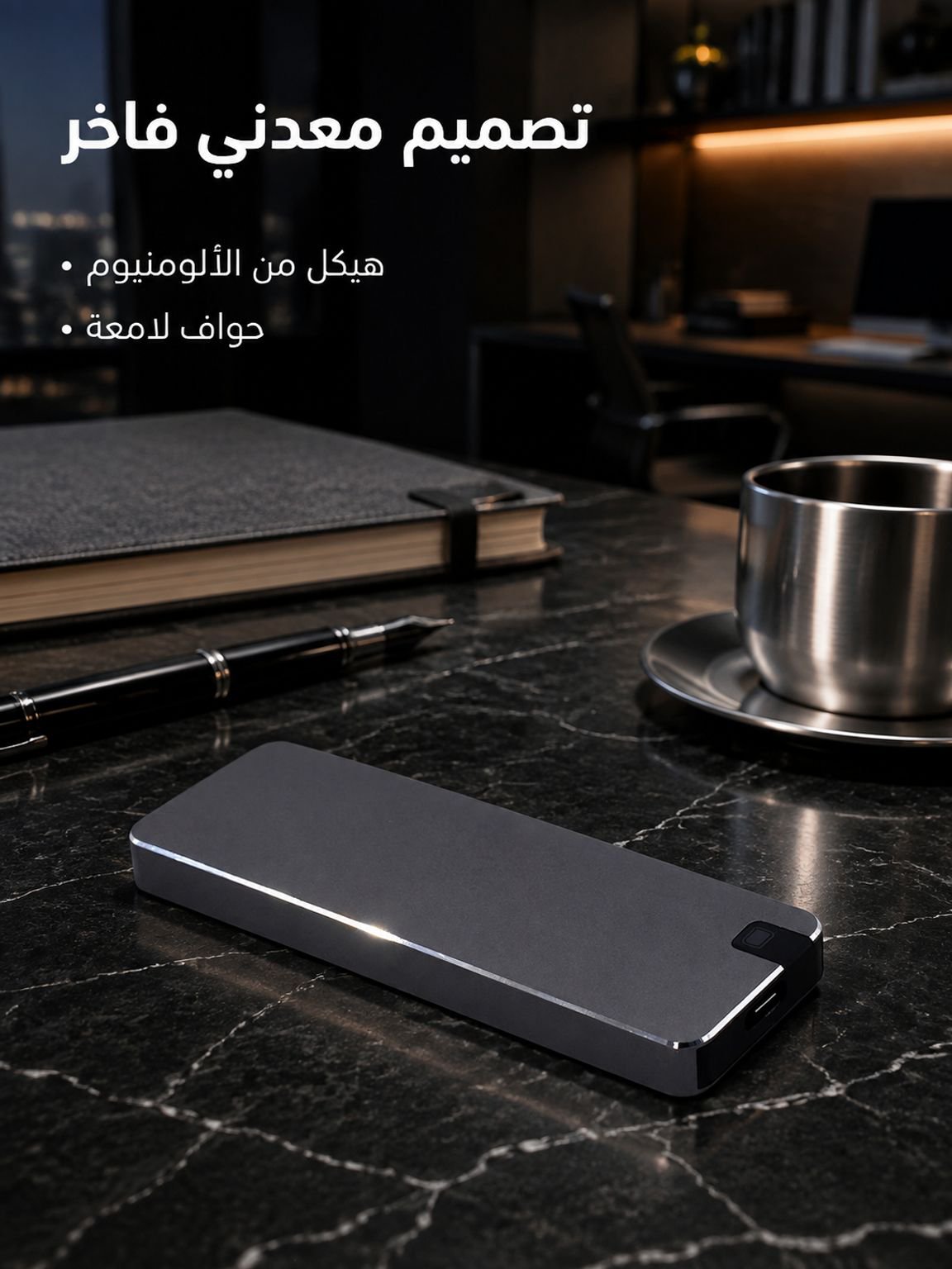 قرص صلب محمول عالي السرعة USB4.0 Gen3 بجودة مماثلة لمنتجات وادي السيليكون