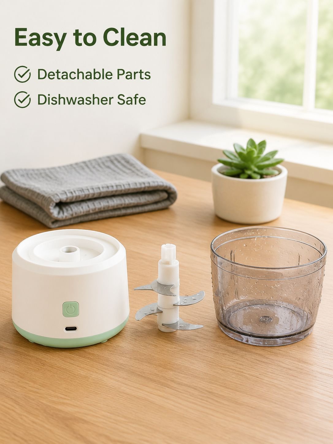 Home Multifunctional Mixer Mini Meat Grinder Electric Slicer Blender