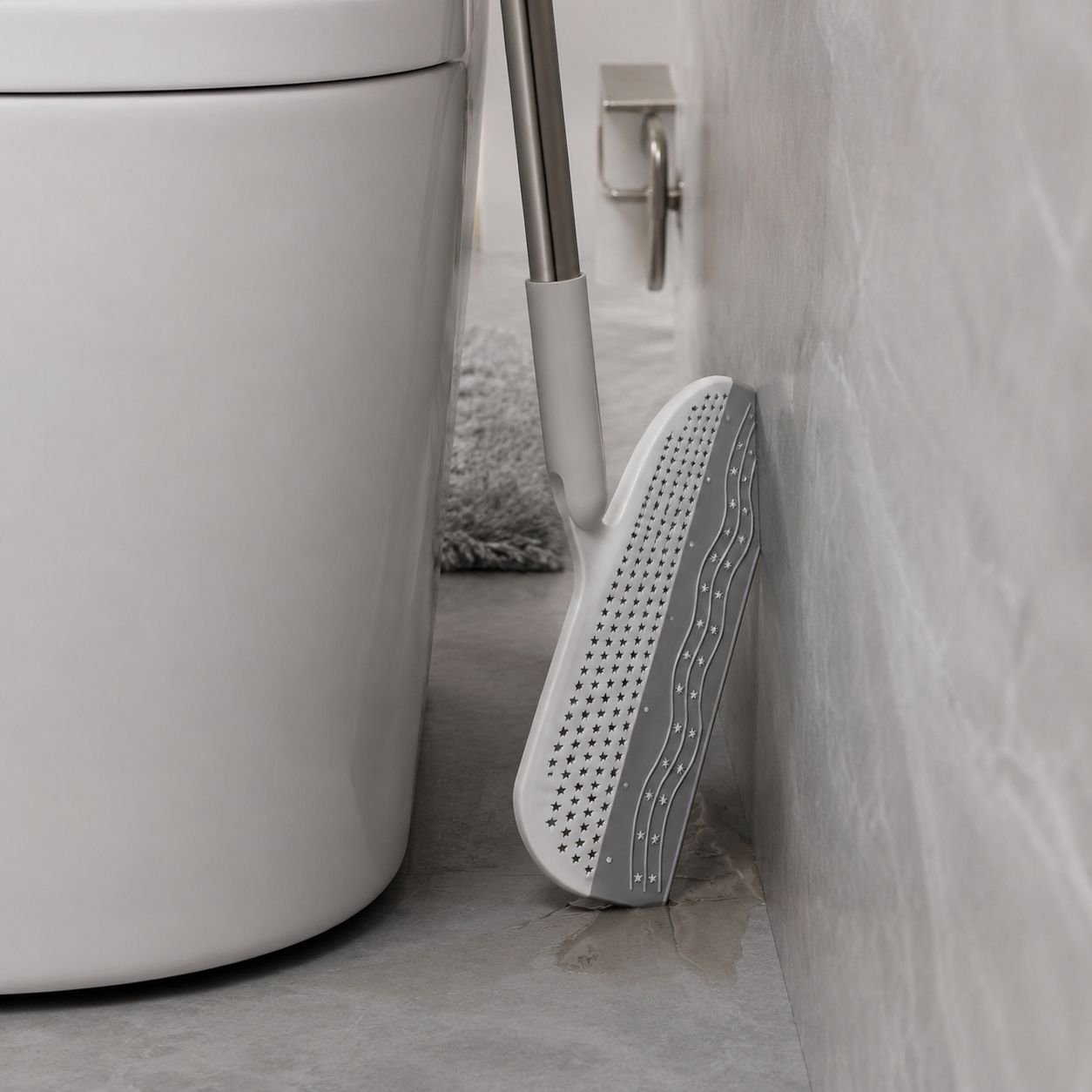 Easy storage broom and dustpan set