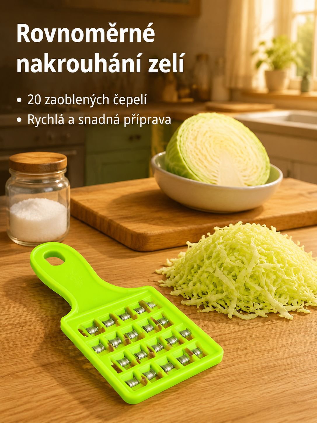 Nezbytné struhadlo pro kuchyňské nováčky
