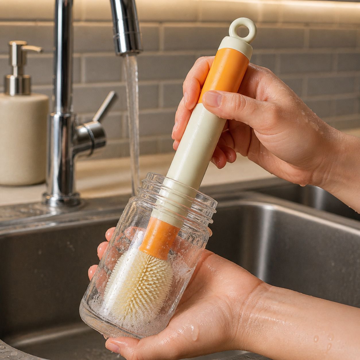 Multi-Functional Baby Bottle Brush Kit