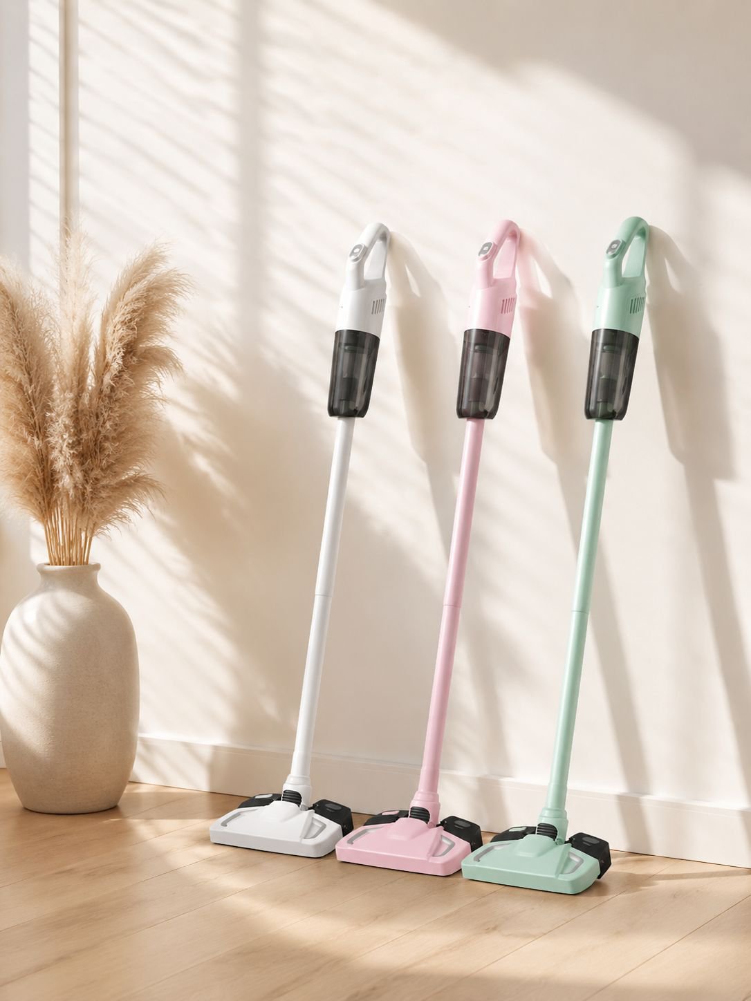 Powerful cordless vacuum cleaner with strong suction