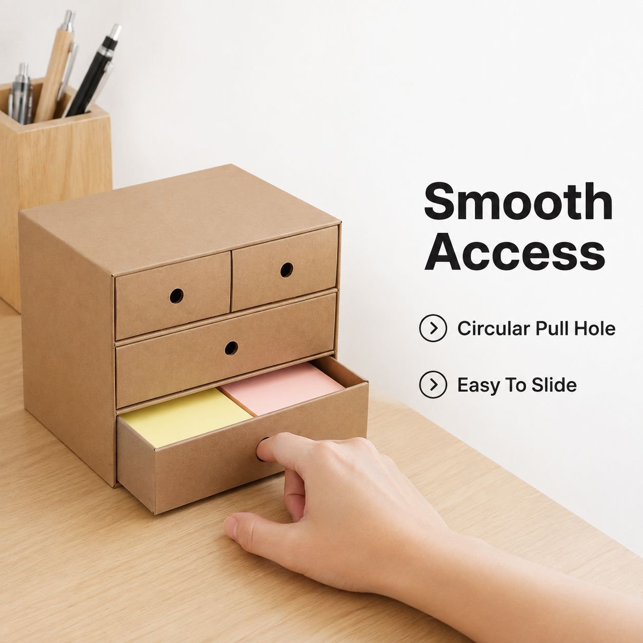 Multifunctional Desk Organizer Box