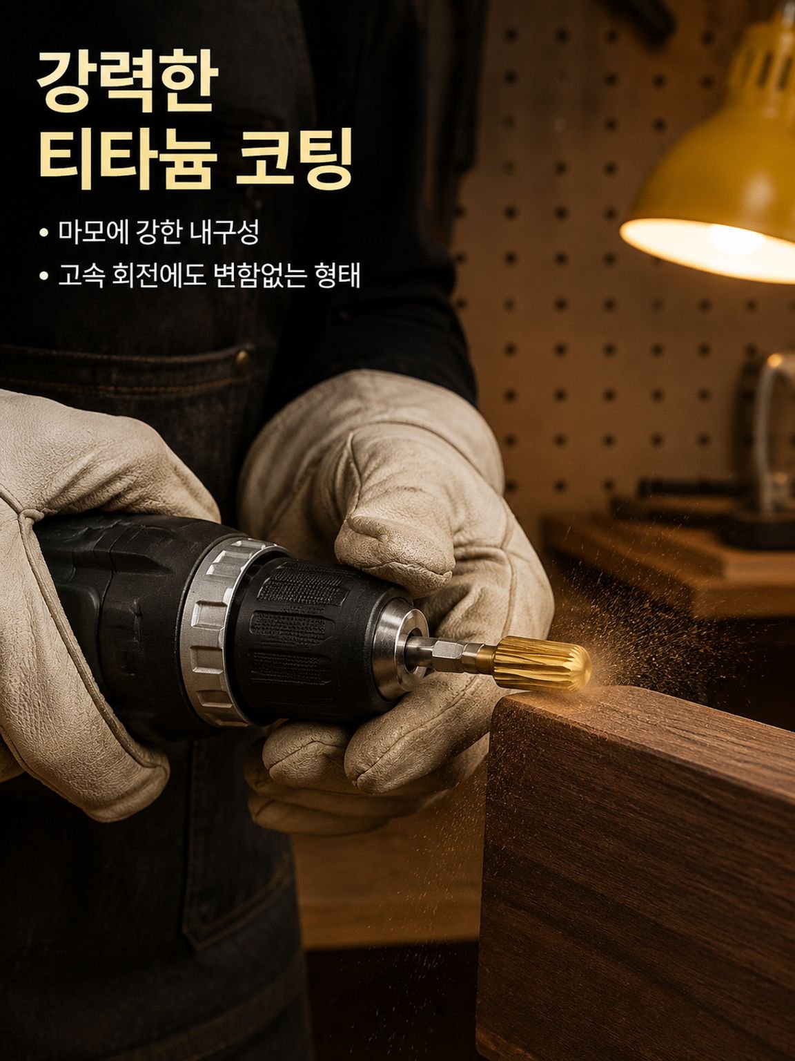 내구성이 뛰어난 스틸 재질