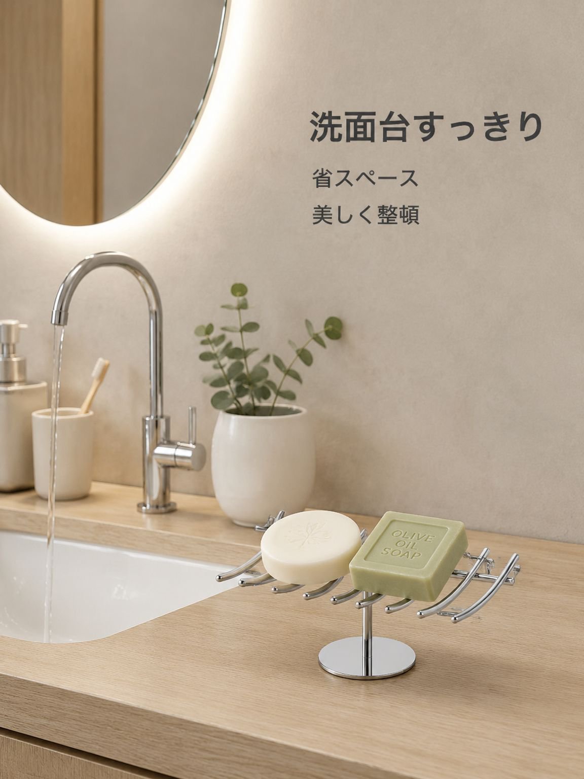 バスルーム収納ラック