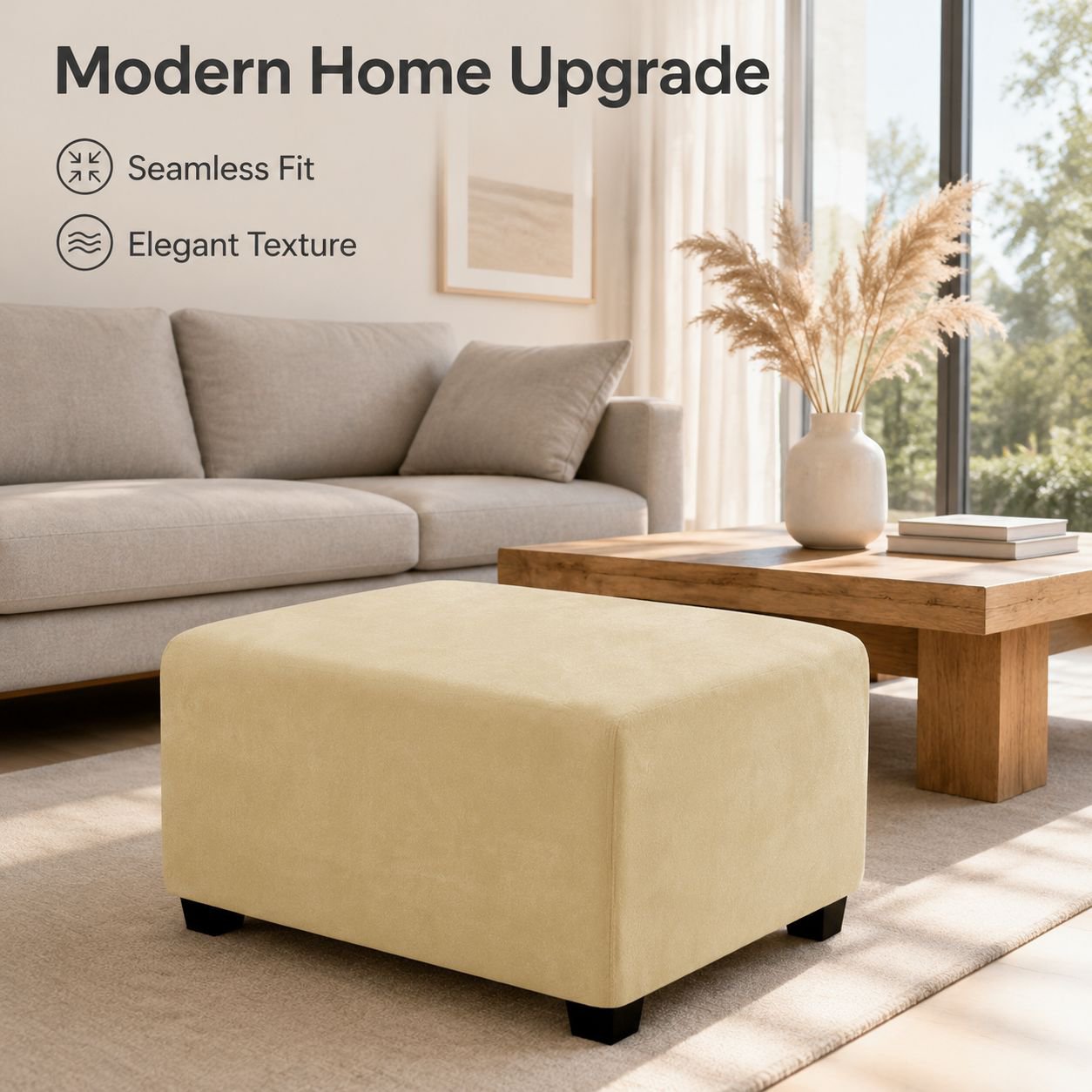 Simple shoe changing stool