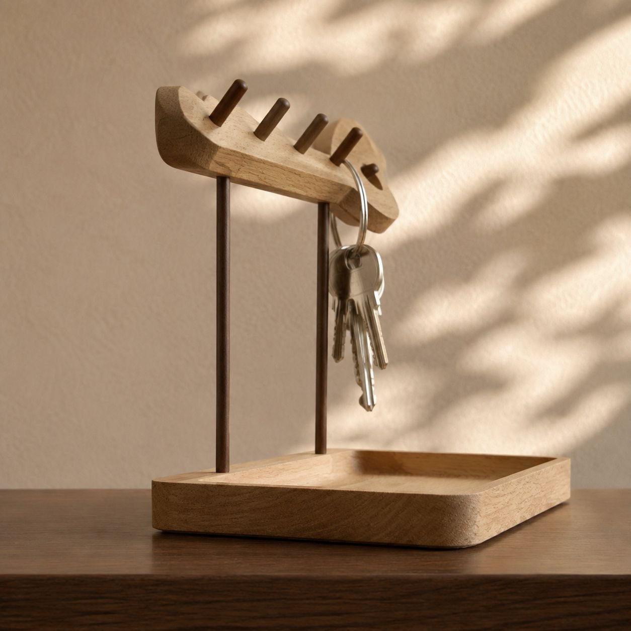 Stylish storage solution for keys and accessories