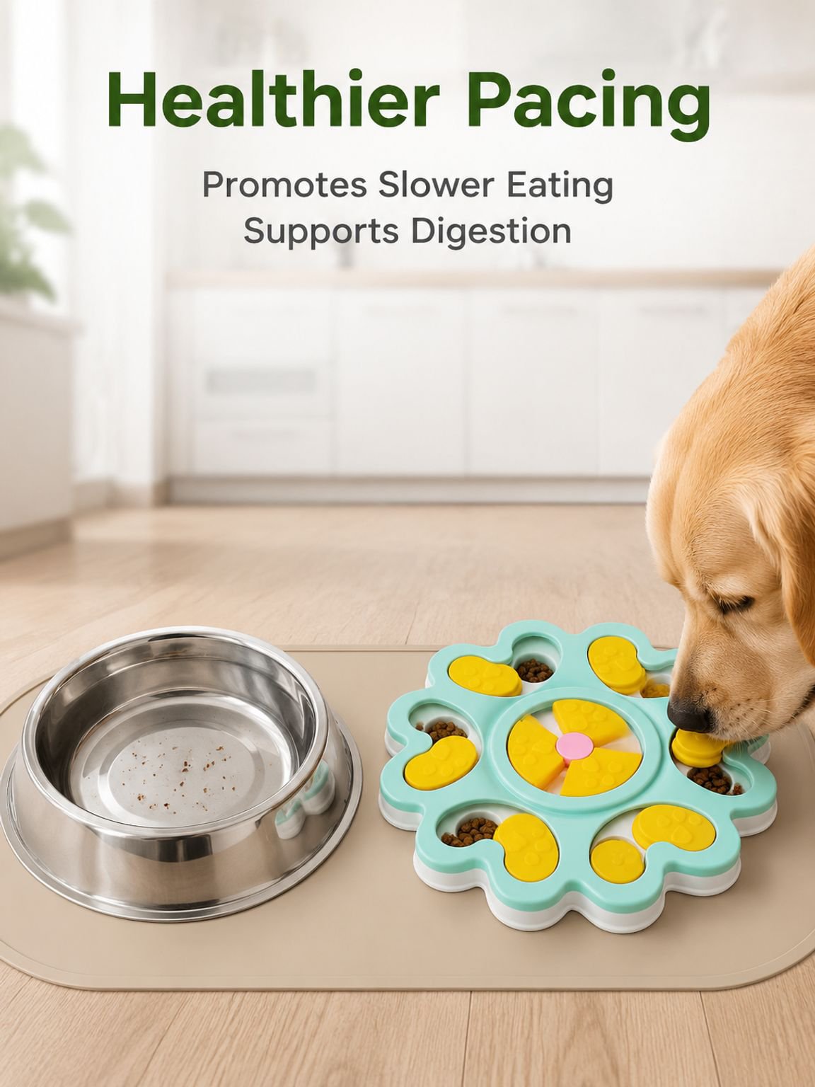 Pet Puzzle Slow Food Bowl Toy
