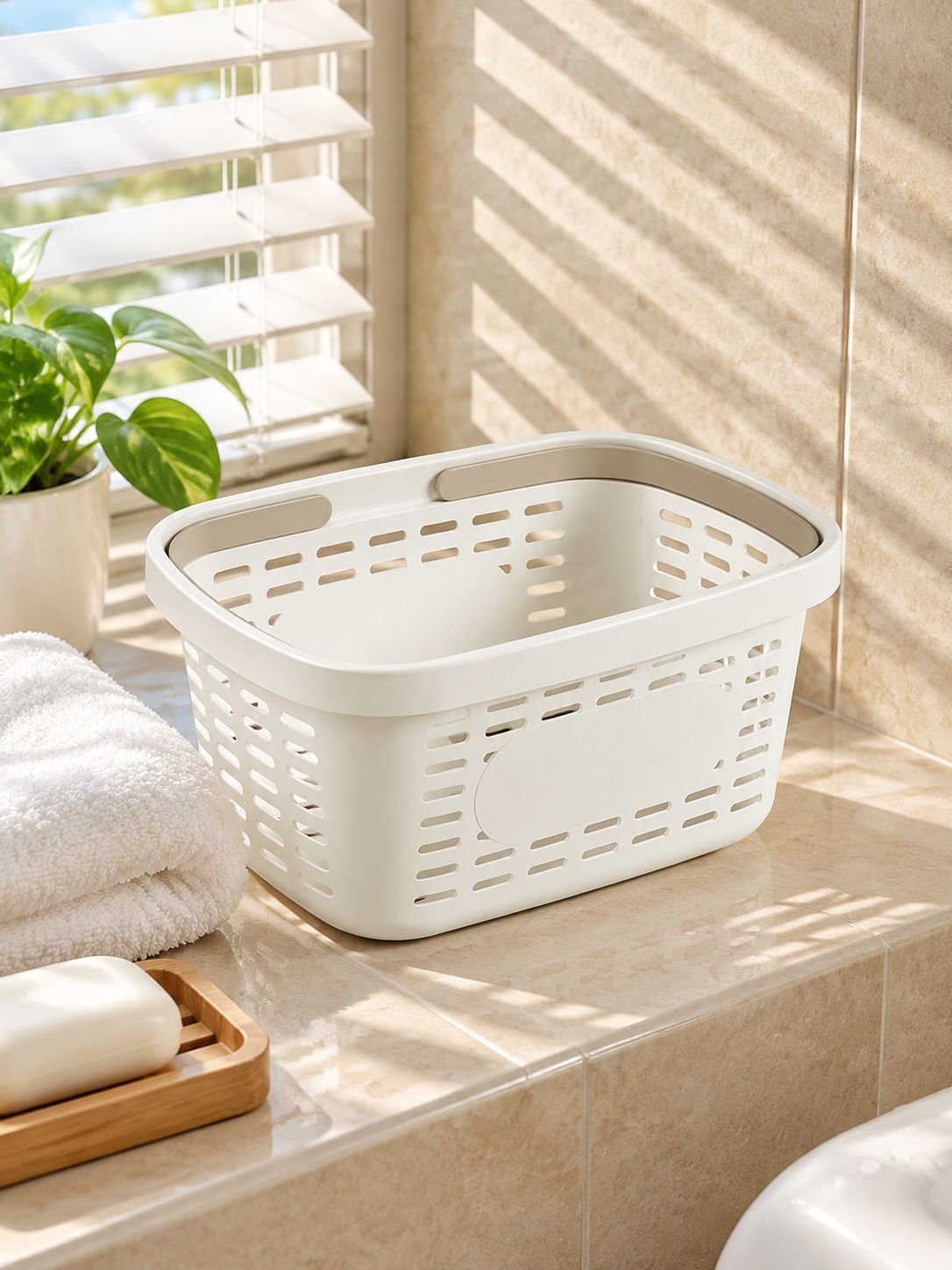 Cesta organizadora portátil multifuncional ideal para el hogar