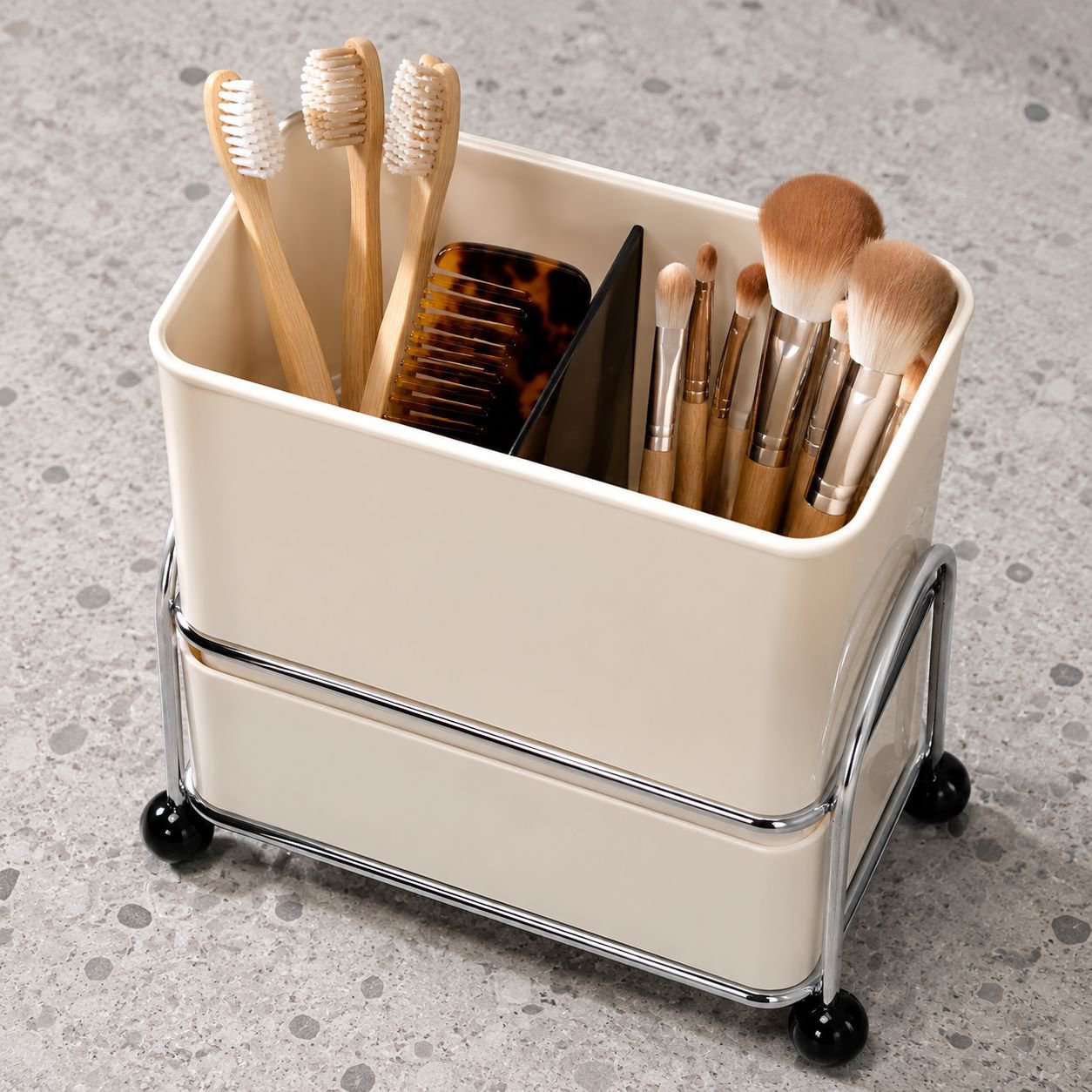 Multi-purpose Desktop Organizer Wash Basin Storage Rack