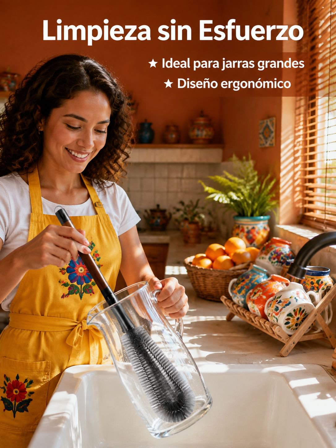 Cepillo para botellas de agua 2 en 1