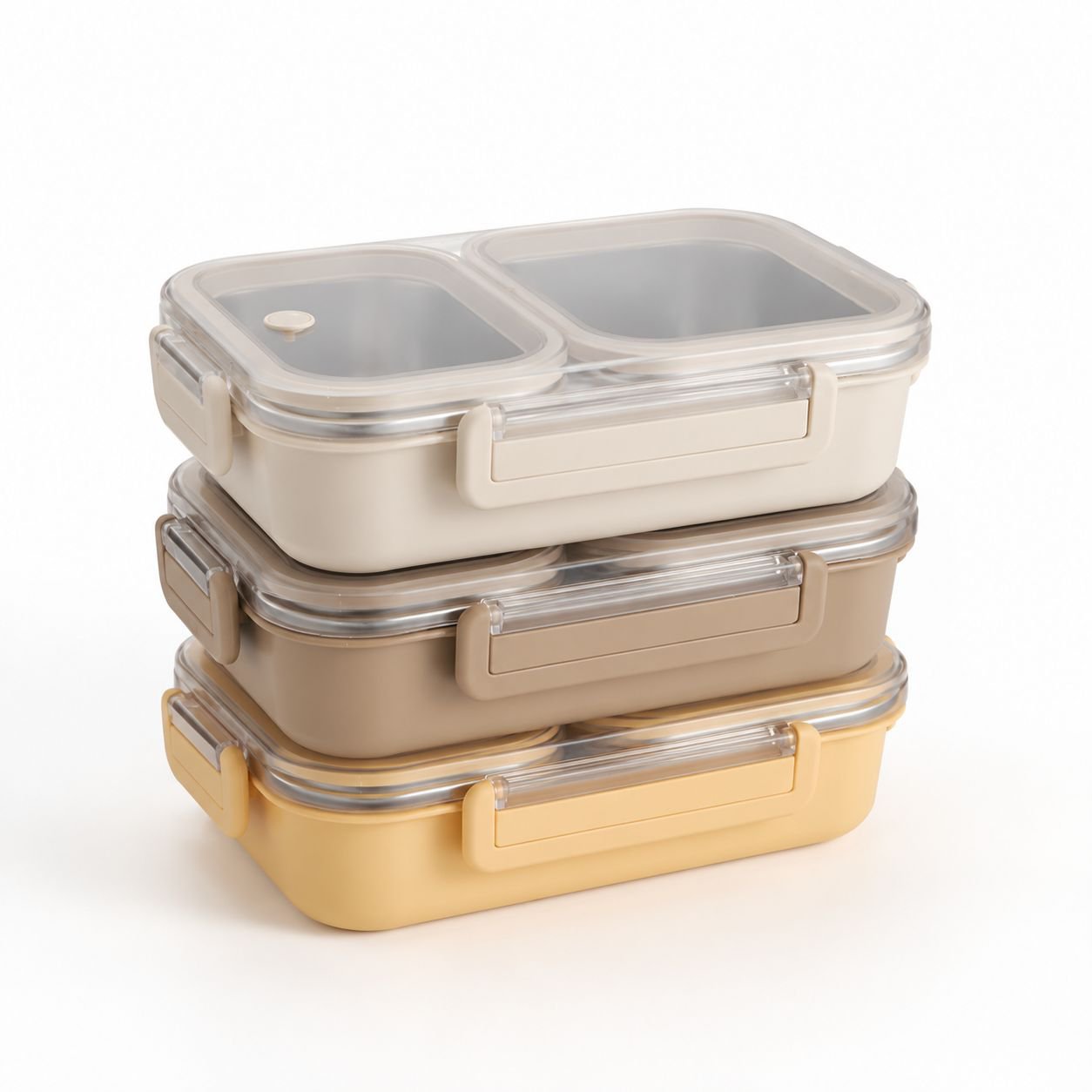 304 Stainless Steel Fresh-keeping Lunch Box, Odor-proof Insulated Bento Box