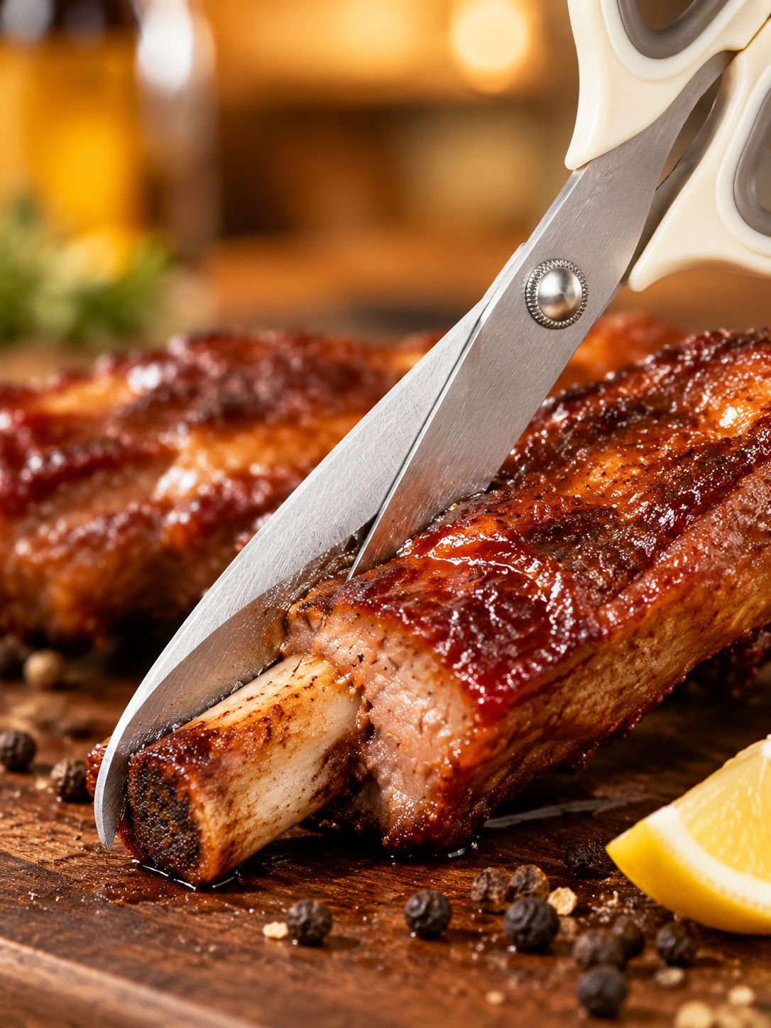 Koreanisches Grillfleisch-Schere