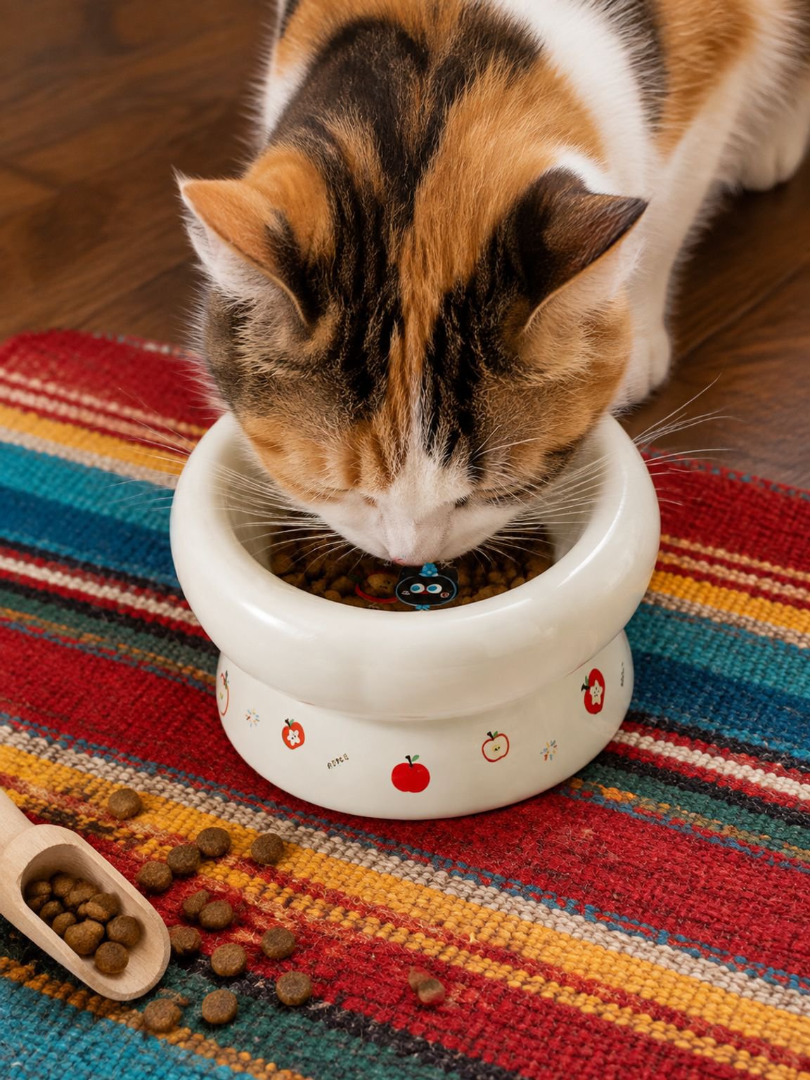 Cuenco para alimentos y agua de mascotas con boca grande