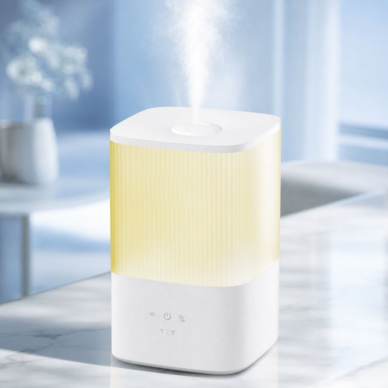 Quiet operation air purifier suitable for bedrooms