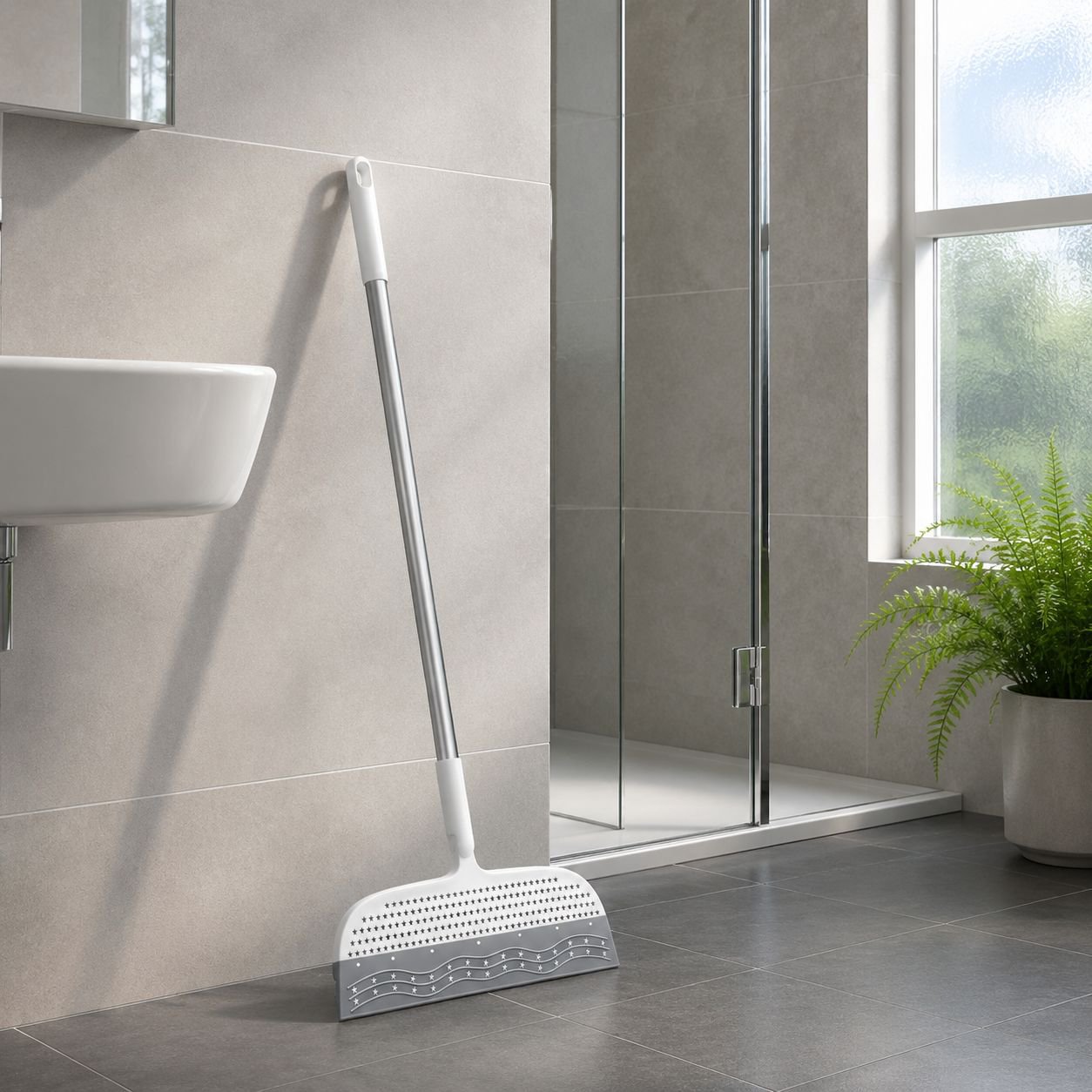 Cleaning Broom with Dustpan