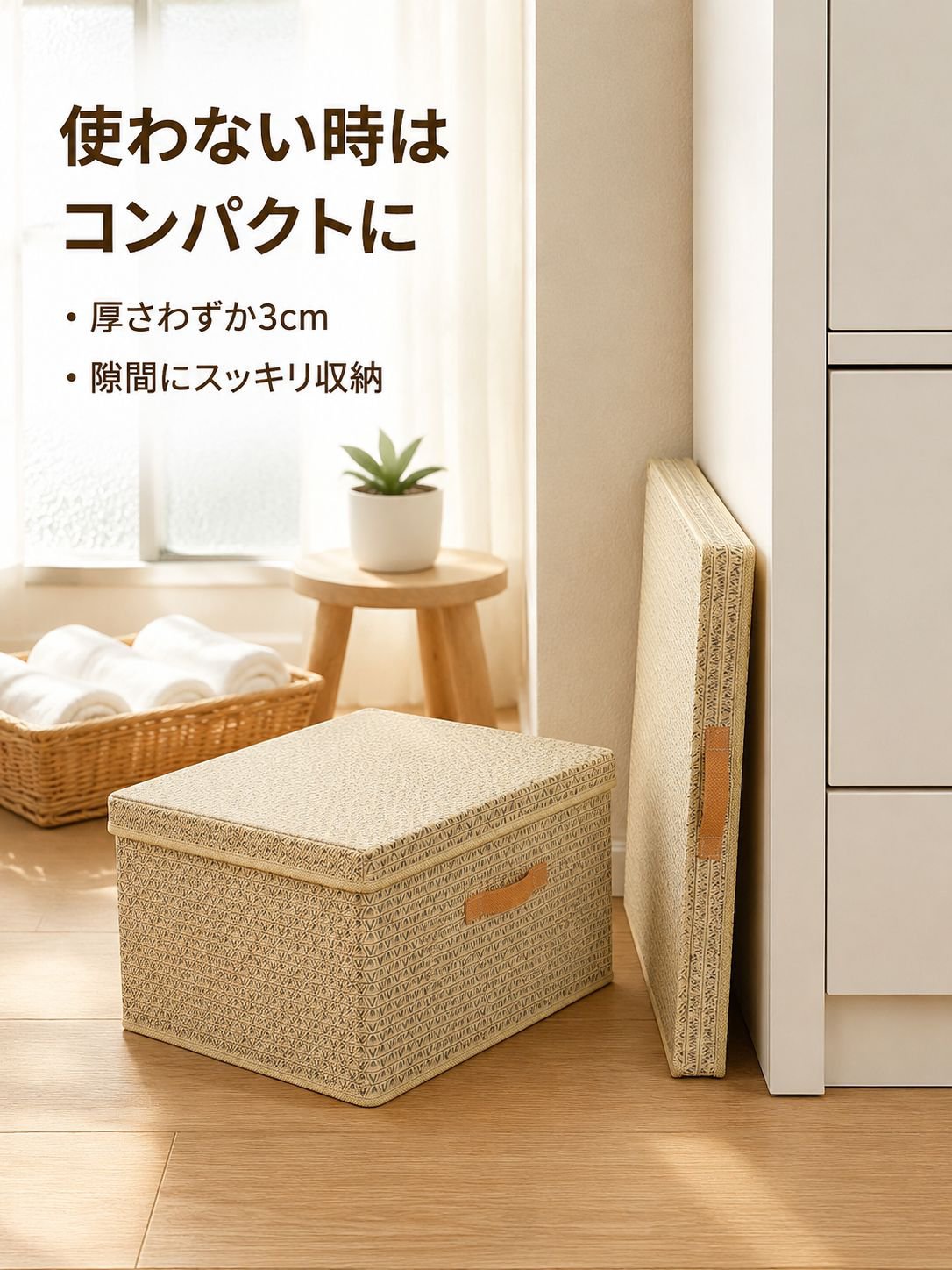 衣類布団収納ボックス