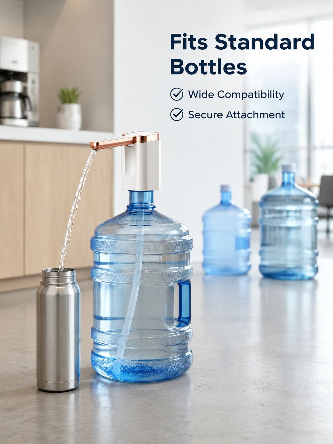 Portable Water Dispenser Pump for Bottled Water