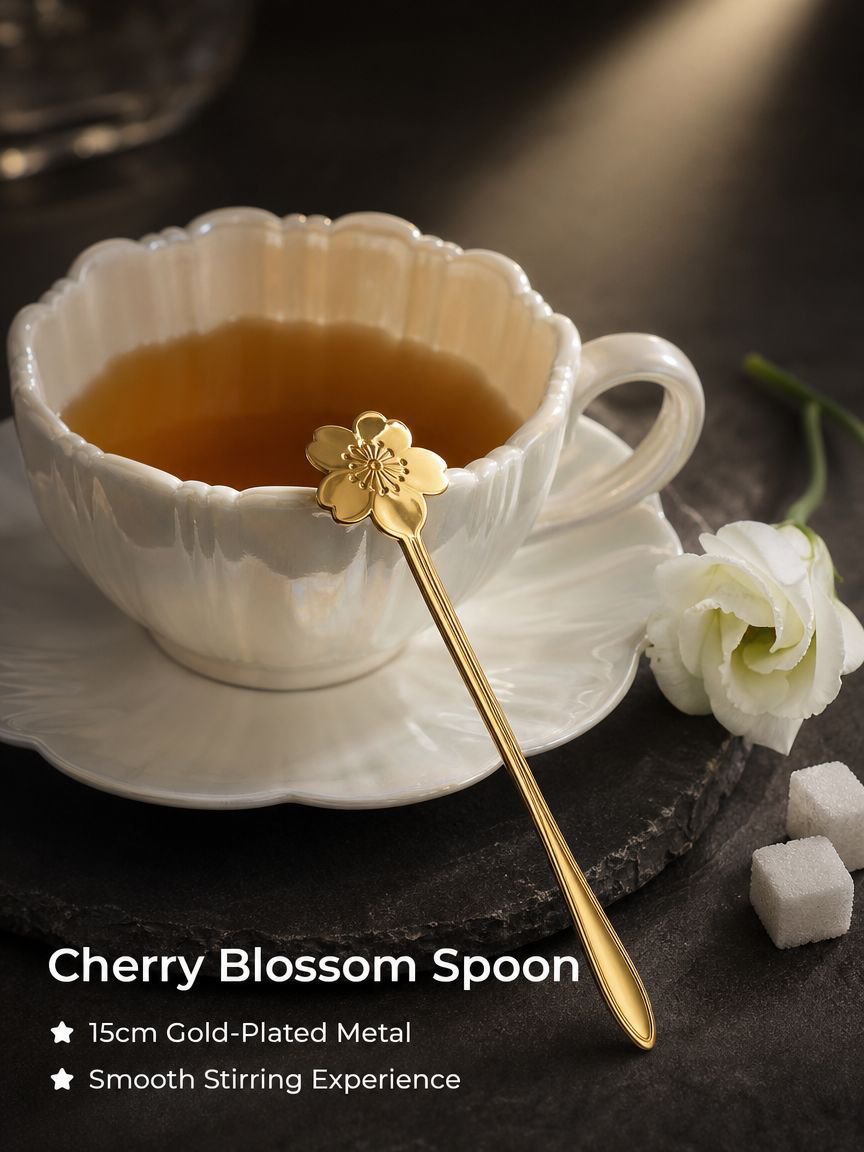 Petal Coffee Cup and Saucer Set