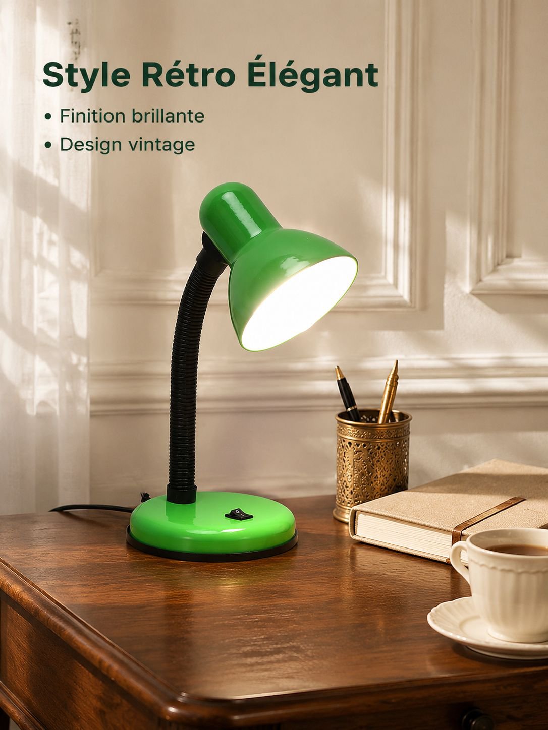 Lampe de bureau à brancher