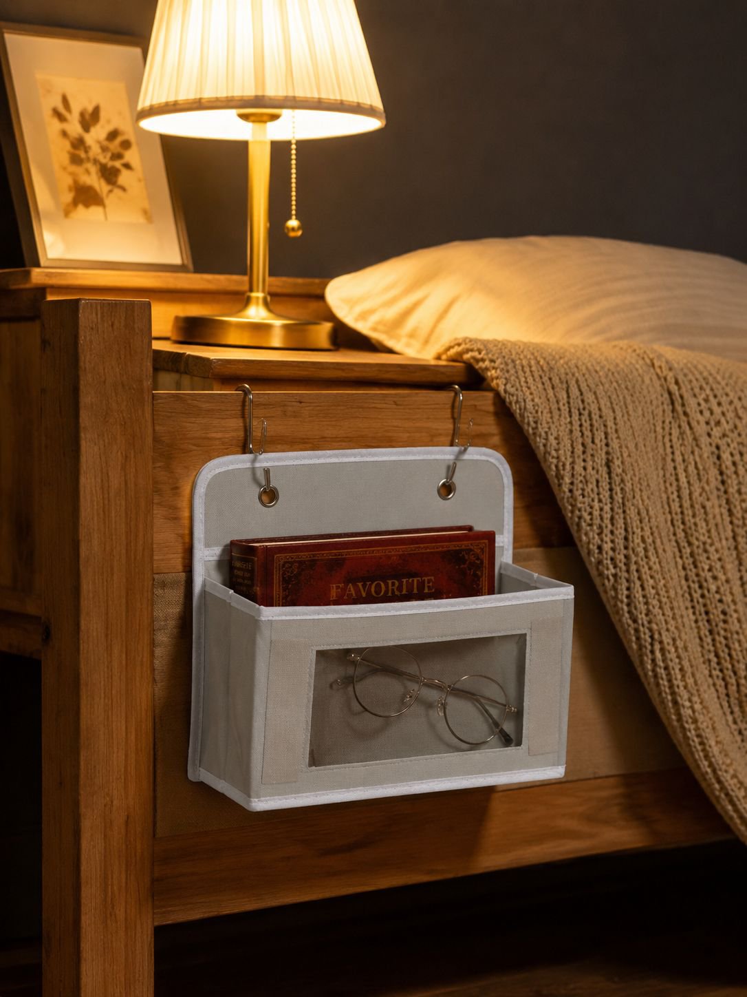 Étagère de lit sans perçage