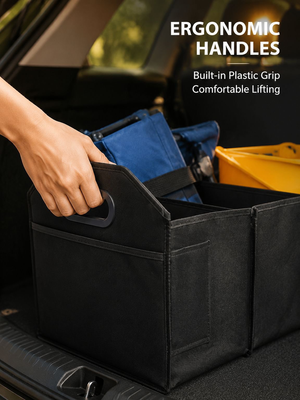 Foldable Oxford cloth car storage box
