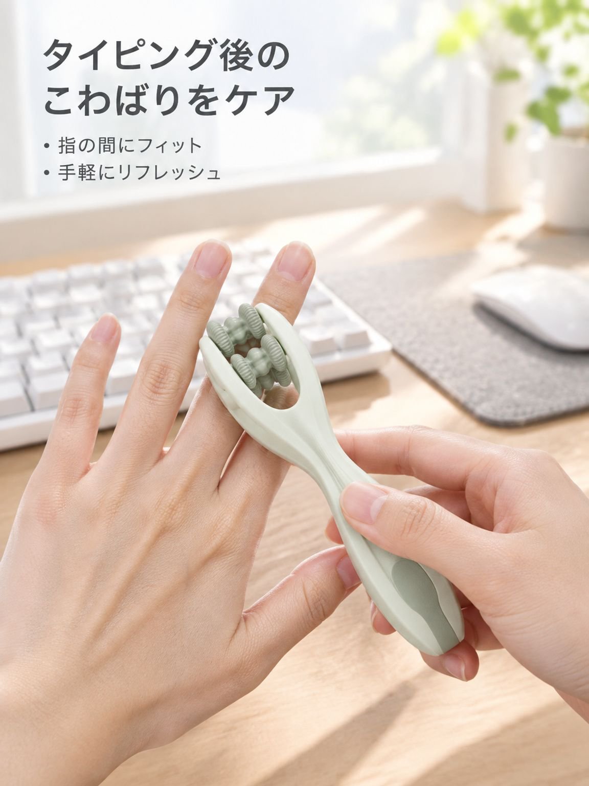 手指・虎口プレス用 関節マッサージャー