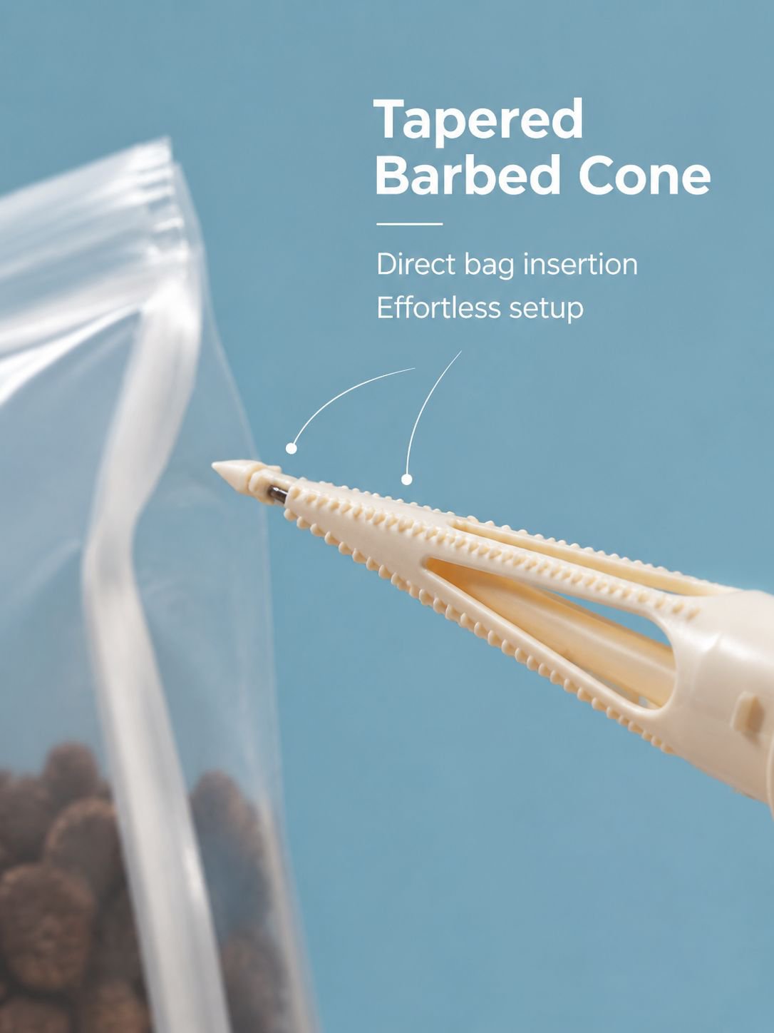 Easy-to-Use Rice Dispenser Without Bag Removal