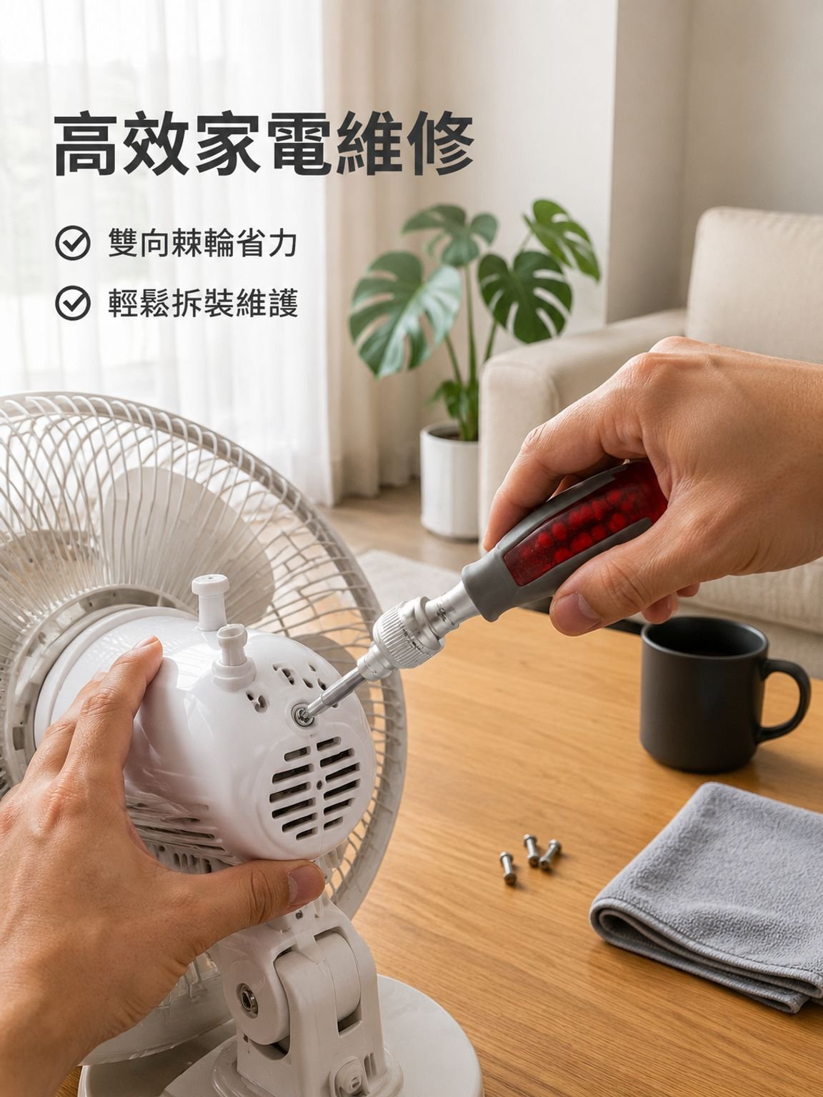 多功能棘輪組合螺絲刀