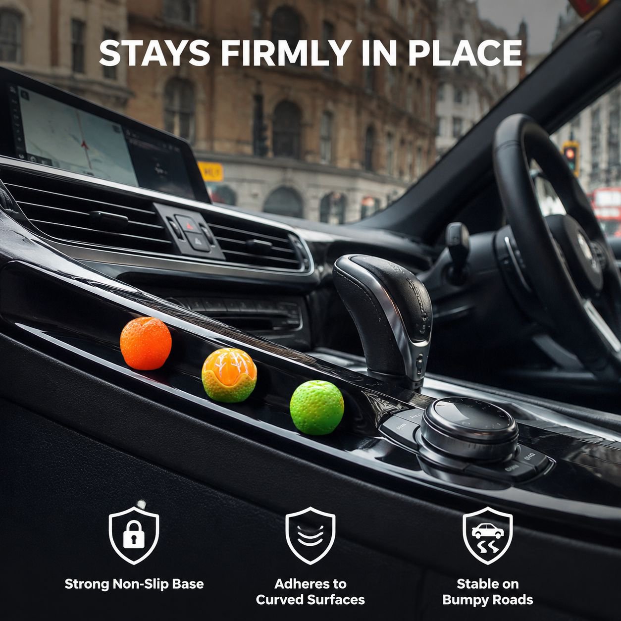 Center Console Candy Style Car Interior Decoration