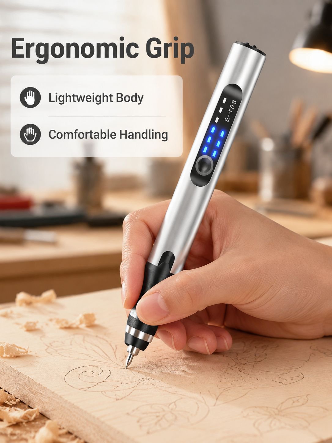 Micro Precision Engraving Electric Grinding Pen DualUse