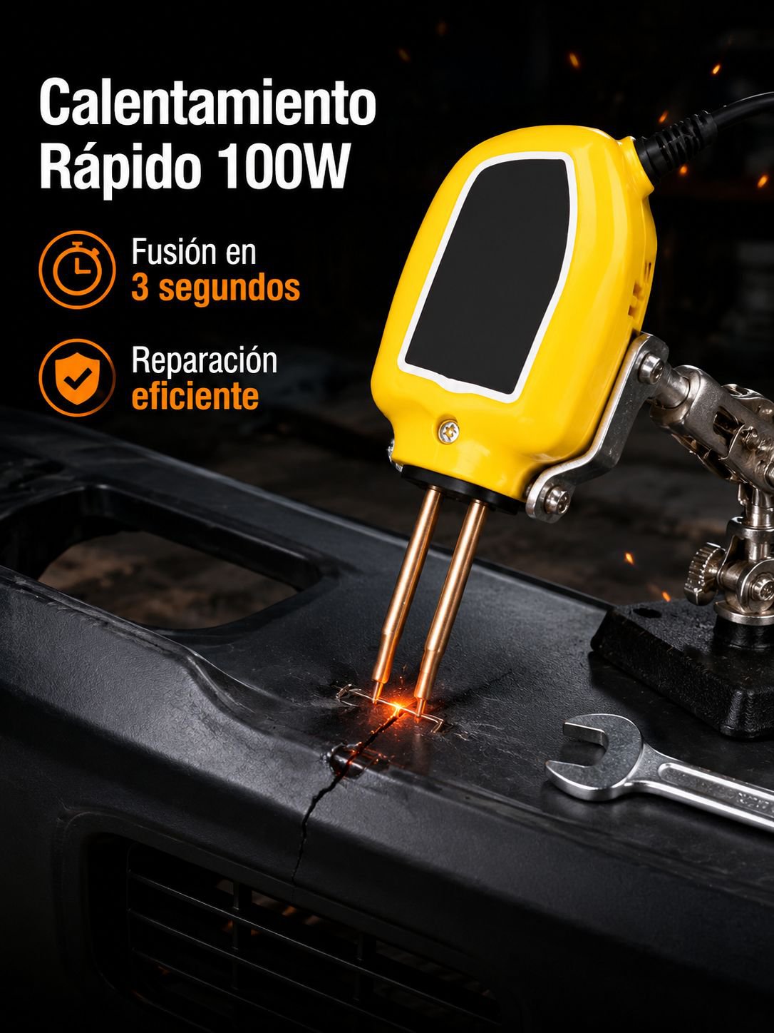 Pistola de soldadura de plástico portátil Equipo de soldadura de plástico