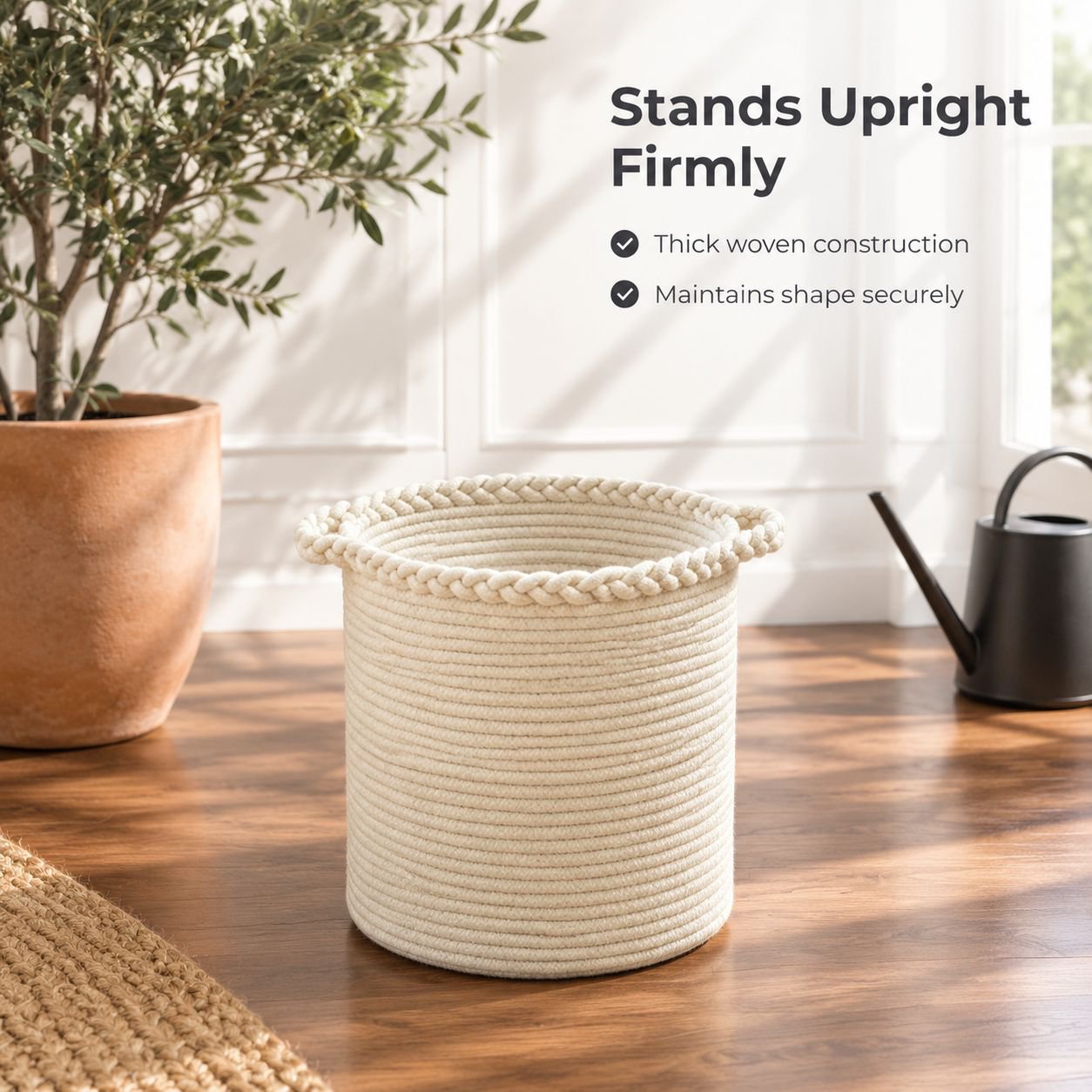 Multi-purpose Cotton Woven Basket