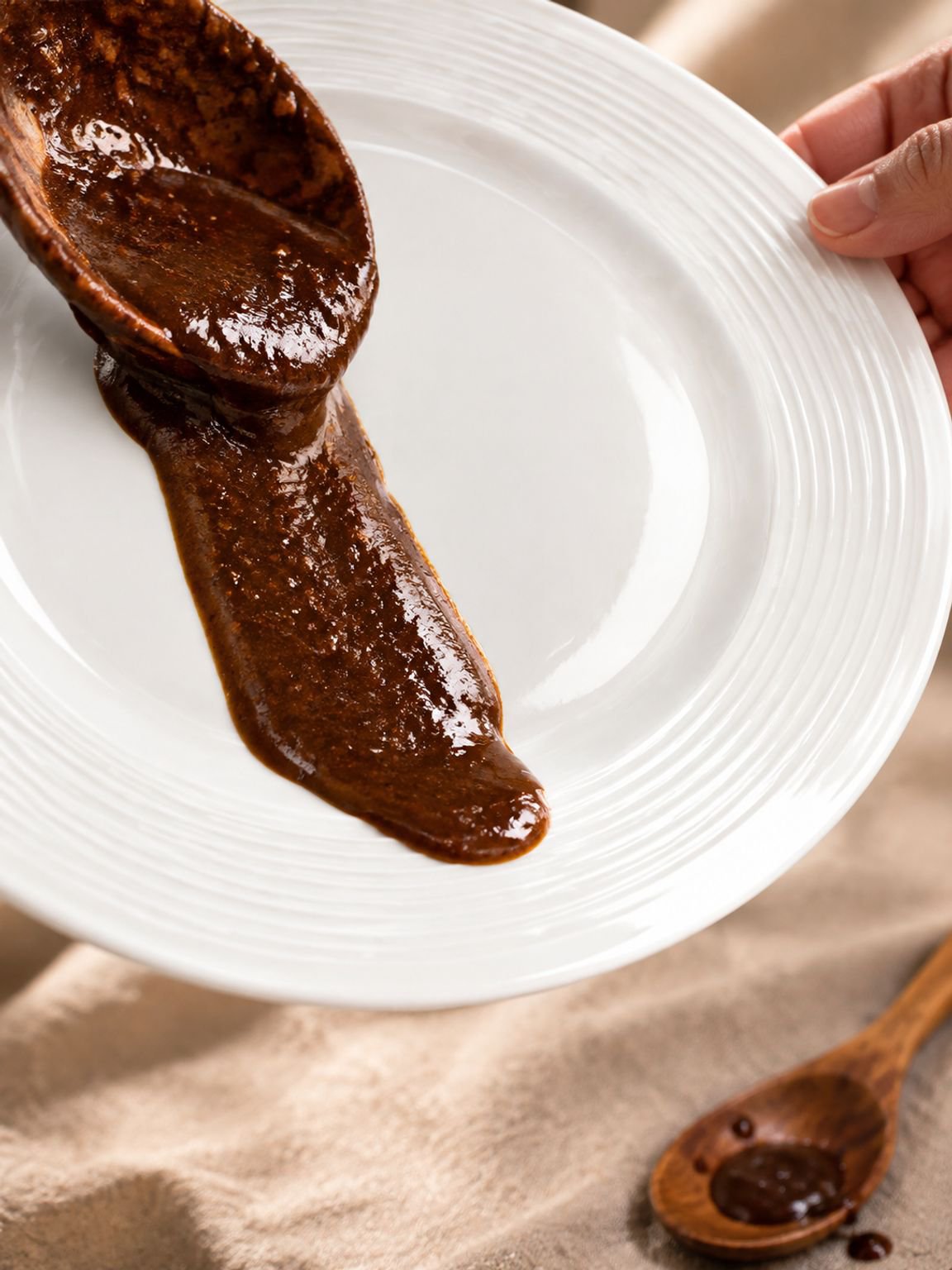 Plato decorativo de cerámica para cocina moderna