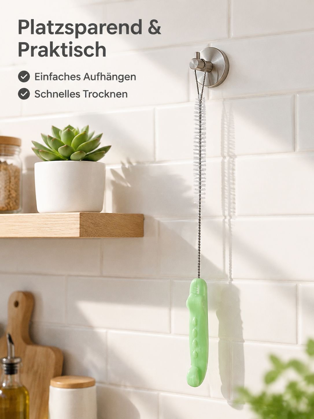 Crocodile Straw Cleaning Brush