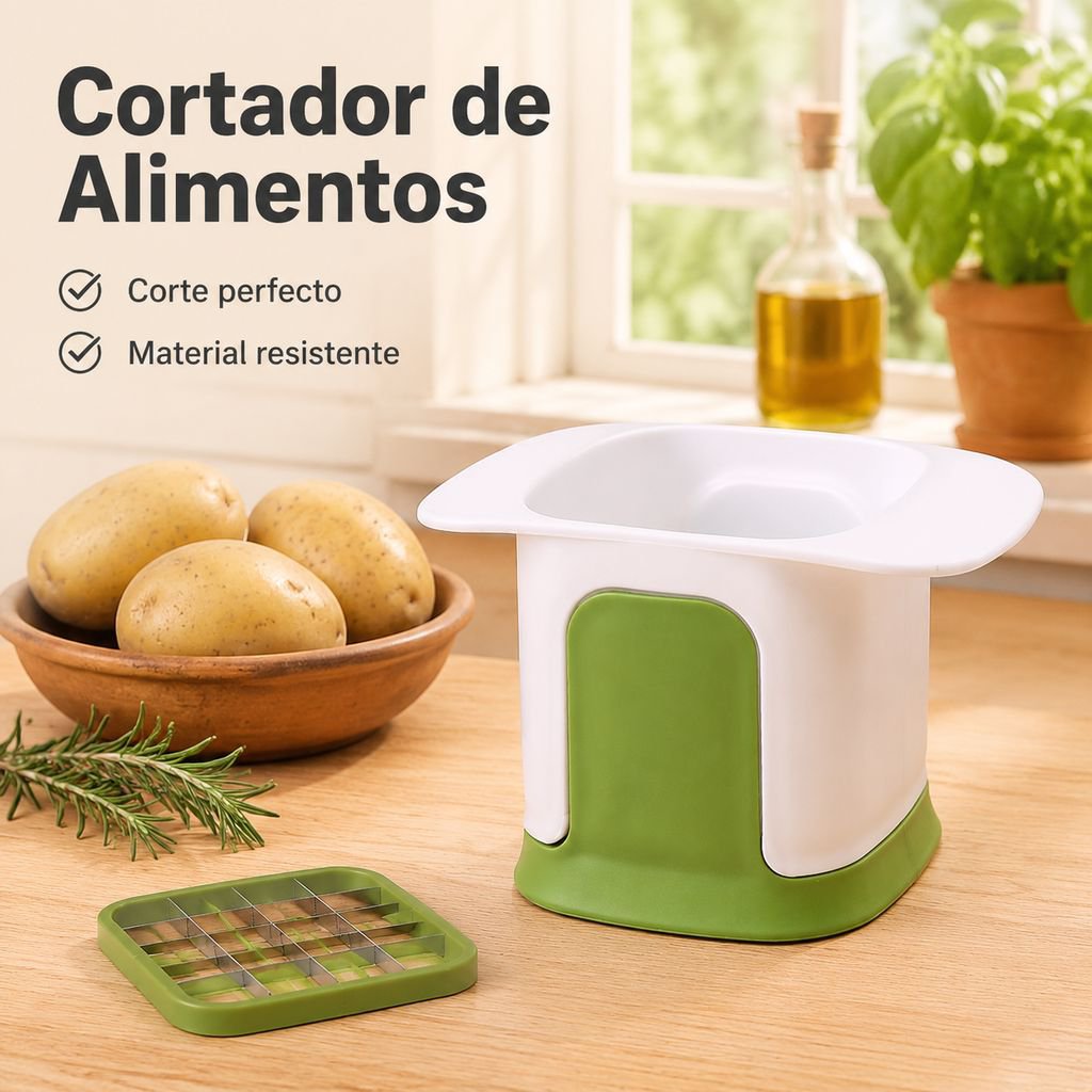 Cortador multifuncional de alimentos