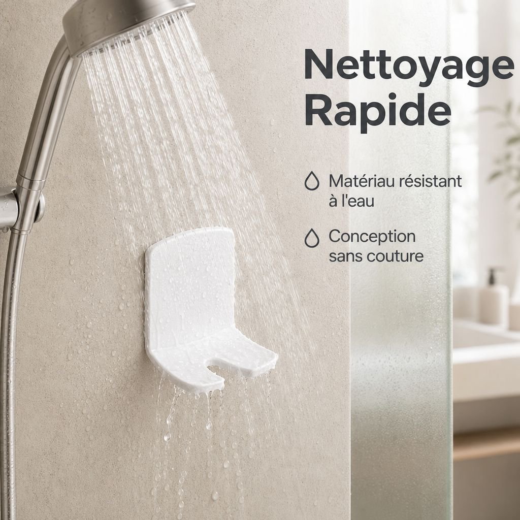 Porte-brosse à dents minimaliste sans perçage