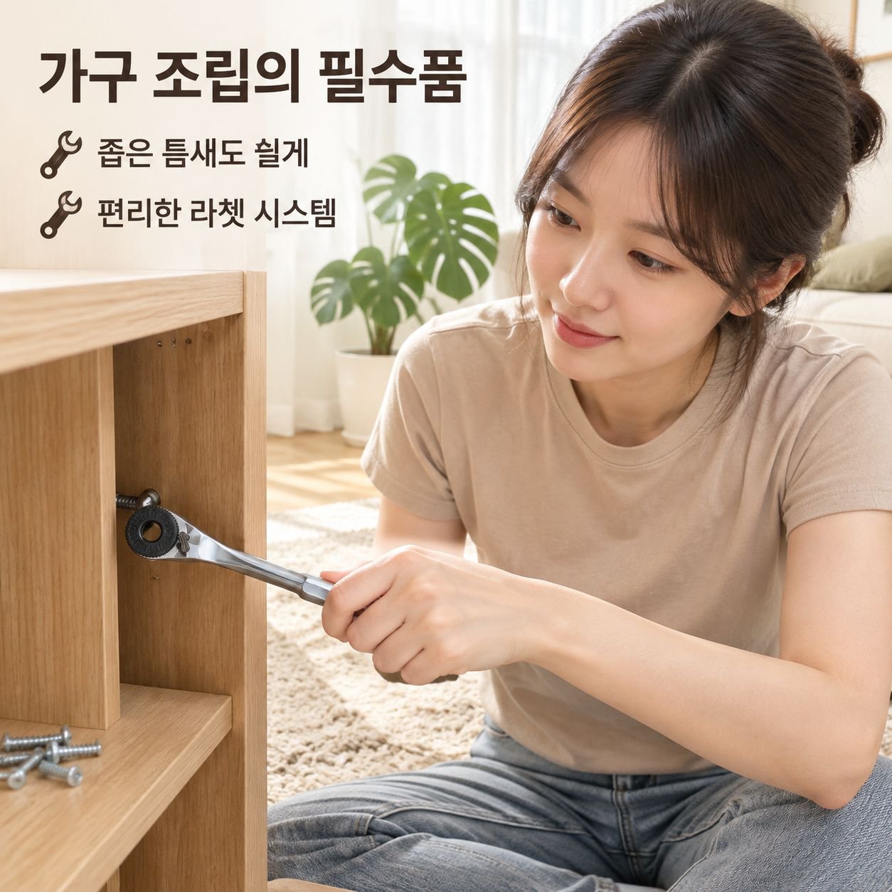 육각 미니 라쳇 렌치 좁은공간 틈새 라쳇 드라이버 자전거 가정용 수리공구